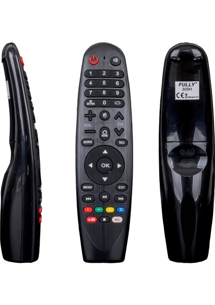 Telenova Youtube-Netflıx Tuşlu Lcd-Led Ses Komutsuz Tv Kumanda
