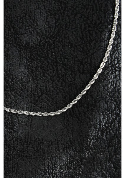 316L Çelik Halat Zincir Model Gümüş Renk Erkek Kolye - TJ-ERK1387 fiyatları