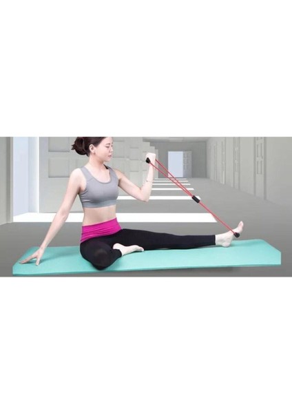 Mor Spor Lastiği, Yoga ve Egzersiz Için Dayanıklı Direnç Bantı indirimleri