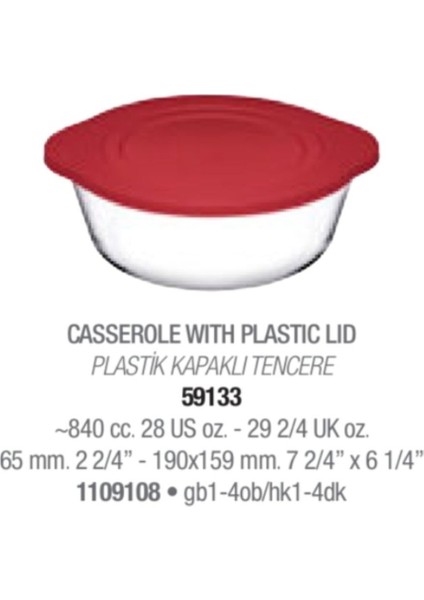 3" Lü Çok Amaçlı Cam Saklama Kabı, Tencere, Beyaz fırsatları