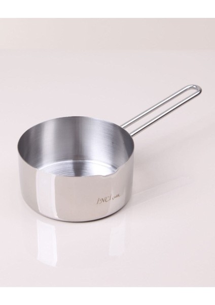 Pratik Çelik Tava, Derin Tek Kulplu Sosluk ve Sütlük, Dayanıklı ve Şık Tasarım