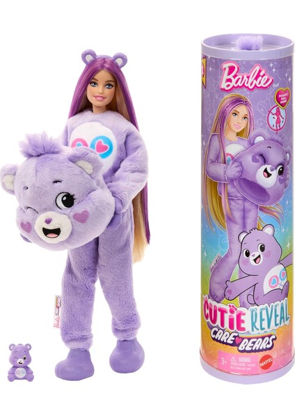 Cutie Reveal Care Bear™ Serisi - Mor, 3y+, JCN94
