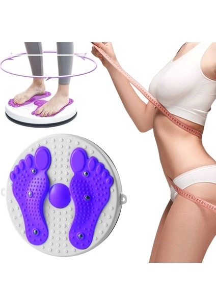 Döner Zayıflama ve Bel Inceltme Diski - Vücut Şekillendirici Egzersiz Aleti (5047)