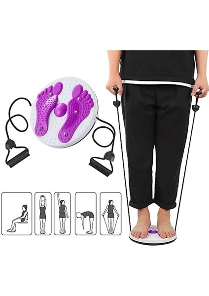 Döner Zayıflama ve Bel Inceltme Diski - Vücut Şekillendirici Egzersiz Aleti (5047) modelleri