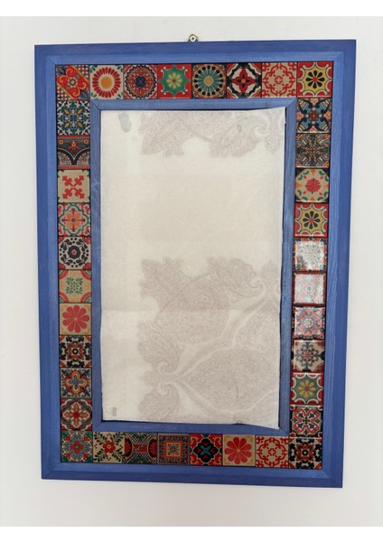 Kütahya Çini Magnet Ayna 45*64 cm Duvar Aynası fiyatları