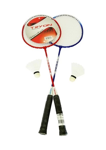 Badminton Raket Seti Mavi BS-100