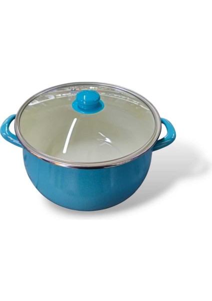 Turkuaz Emaye Tencere, 24 Cm, 6 Litre, Dayanıklı ve Şık Tasarım modelleri