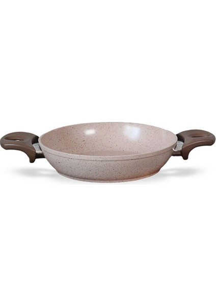 Bej Granit 18CM Sahan, Şık ve Dayanıklı Mutfak Gereci