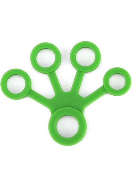 Yeşil Örümcek El Parmak Egzersiz Direnç Lastiği, Güçlü ve Esnek Tasarım