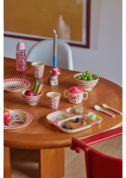 Melamin Kase - Büyük Boy Pembe Mutlu Orman modelleri