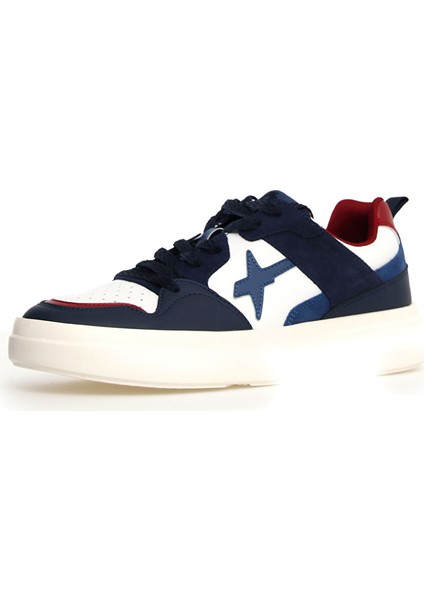 Lacivert-Beyaz-Kırmızı Erkek Sneaker Bond 2-M modelleri