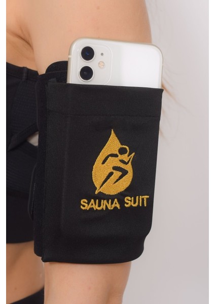 Siyah Sporcu Kol Bandı, Tüm Telefonlara Uyumlu ve Güçlü Tasarım modelleri