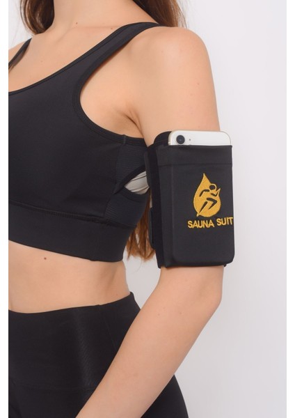 Siyah Sporcu Kol Bandı, Tüm Telefonlara Uyumlu ve Güçlü Tasarım indirimleri