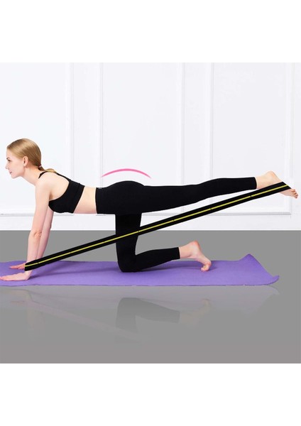 8 Kademe Direnç Lastiği, Pilates ve Yoga Için Esneme Kayışı, Çok Amaçlı Spor Bandı fırsatları