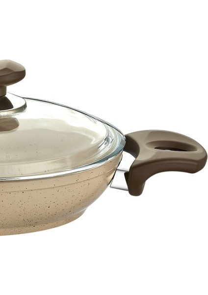 Bej 20CM Granit Sahan, Dayanıklı ve Şık Mutfak Gereci modelleri