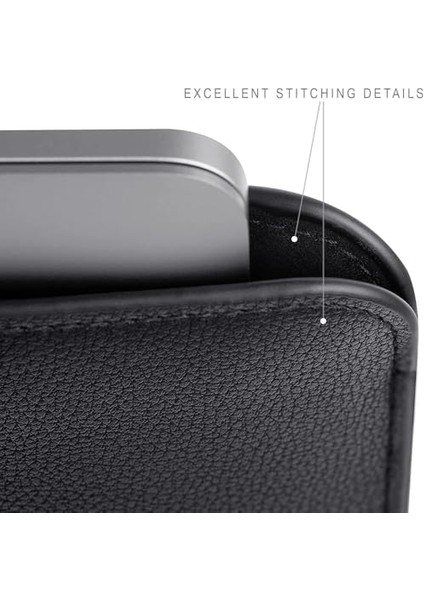 | Macbook Pro 16" Inç - Su Geçirmez Deri Laptop Kılıfı (Siyah) fiyatları