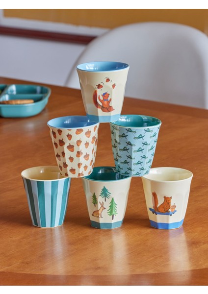Melamin Küçük Bardak Seti - Happy Forest fiyatları