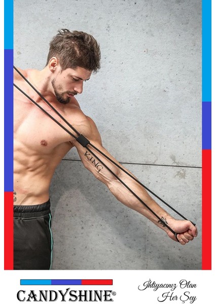 Turuncu Renkli Esneme ve Güçlendirme Lastiği, Yoga ve Pilates Için Ideal Seçenek