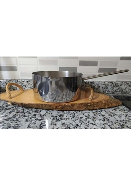 1500ML Paslanmaz Çelik Sütlük ve Sos Tavası, 16CM, Yanmaz Taban fiyatları