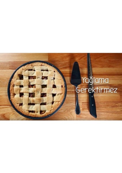 Sağlam ve Şık Siyah Granit Kaplama 2'li Set, Dayanıklı ve Kullanışlı Mutfak Gereçleri indirimleri