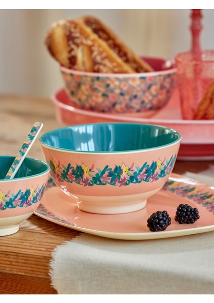 Melamin Kase - Büyük Boy Yeşil Çiçek fiyatları