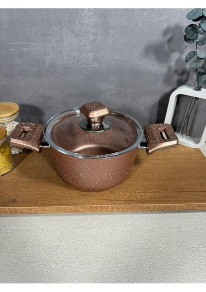 20 cm Granit Ezme Derin Tencere, Dayanıklı ve Şık Mutfak Gereci indirimleri