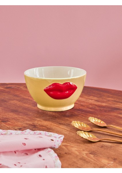 Seramik Dudak Kase - Sarı fiyatları