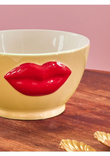 Seramik Dudak Kase - Sarı modelleri