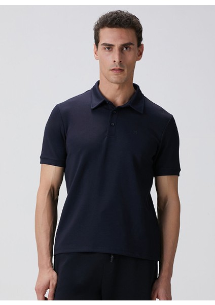 Lacivert Erkek Slim Fit T-Shirt 1094086