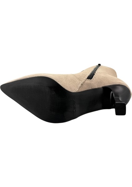 2660 Hakiki Deri Ince Topuklu Kadın Bot modelleri