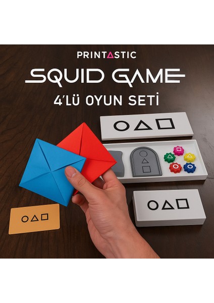 4'lü Squid Game 2. Sezon Oyun Seti