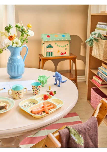 Melamin Çocuk Kapaklı Bardak - Mint Lunapark modelleri