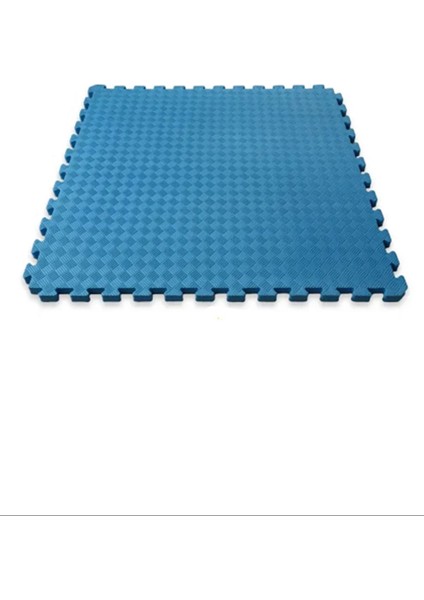 50X50 Mavi Çok Amaçlı Yoga ve Oyun Minderi, Teras ve Salon Kullanımı