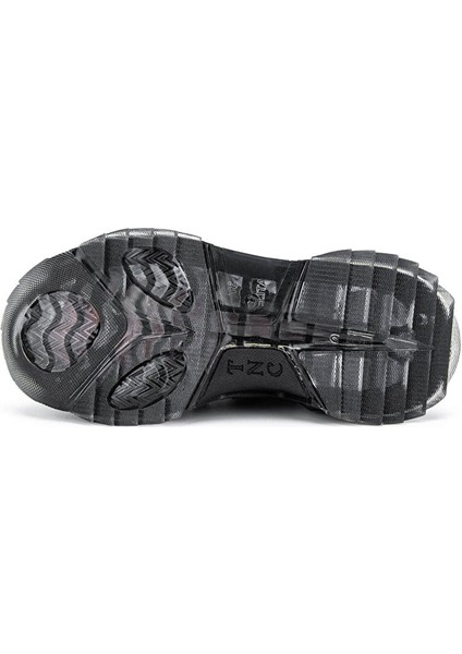 Kadın Suni Deri Siyah/siyah Sneakers & Spor Bot modelleri
