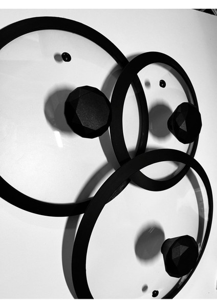 Siyah 18 cm Silikon Tencere Cam Kapağı, Pratik ve Dayanıklı Mutfak Aksesuarı fırsatları