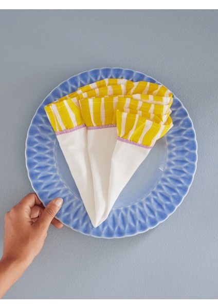 Yeşil Çizgili Peçete - 2'li Set fiyatları