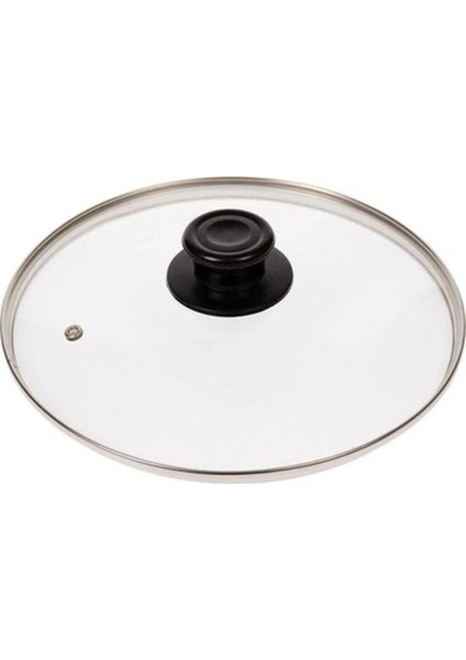 28 cm Cam Kapak, Tencere ve Tava Kullanımı Için Şık ve Dayanıklı Tasarım