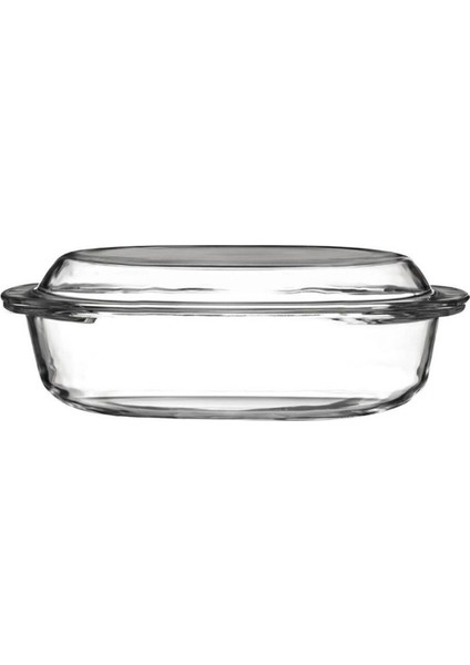 Çok Renkli Kapaklı Oval Fırın Kabı Seti, 3,2l ve 1,1l, Dayanıklı ve Şık Tasarım