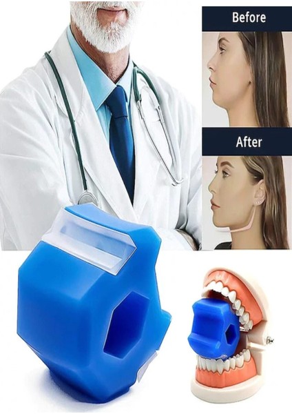 Çene ve Yüz Kaslarını Güçlendiren Çok Renkli Fitness Egzersiz Topu 1 Adet