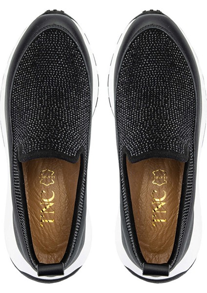 Siyah Kadın Deri Sneaker 775 Y-4064 Bn Ayk Y24 indirimleri