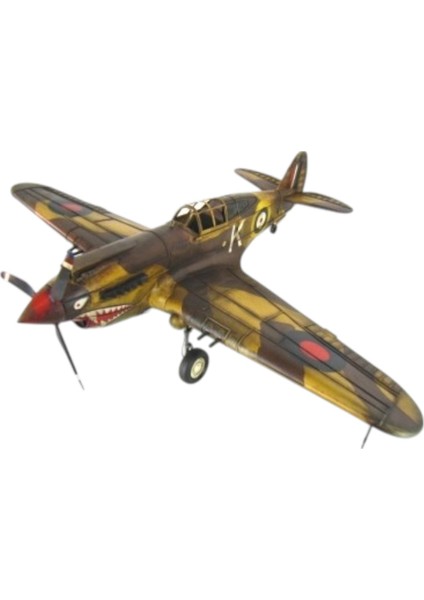 Jayland Retro Metal Uçak Biblo – Büyük Boy Dekoratif Model – 50x44x16,5 cm fiyatları