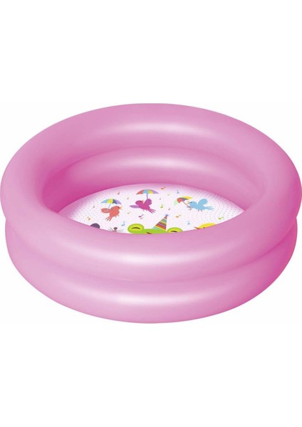 Renkli Bebek Havuzu, 2 Boğum, 61 Cm, Eğlenceli ve Güvenli Kullanımlı Ürün