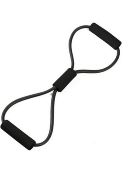 Siyah Pilates ve Yoga Egzersiz Lastiği, Spor ve Kondisyon Için Ideal