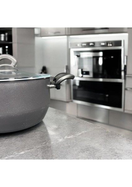 24 cm Şeffaf Cam Derin Tava, Şık ve Dayanıklı Mutfak Gereci fiyatları