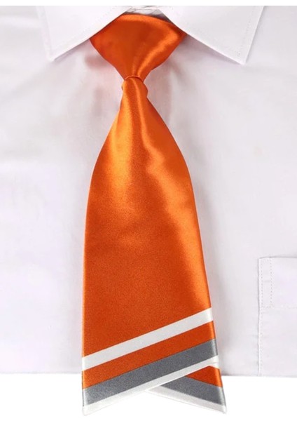 Turuncu Kadın Kravat