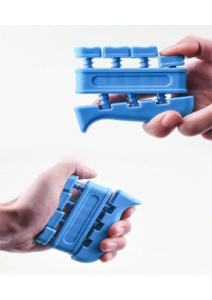 El Parmak Güçlendirme Seti, Egzersiz ve Eğitim Aracı (Mavi) indirimleri