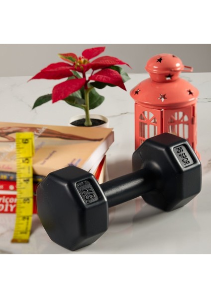 Siyah 2 kg Dambıl Seti, 1 kg x 2 Adet, Spor ve Egzersiz Için Ideal Seçenek fiyatları
