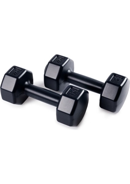 Siyah 2 kg Dambıl Seti, 1 kg x 2 Adet, Spor ve Egzersiz Için Ideal Seçenek indirimleri