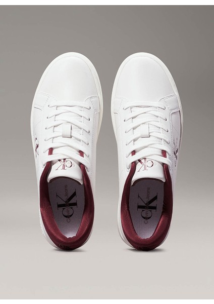 Beyaz Kadın Deri Sneaker YW0YW014440K6 modelleri