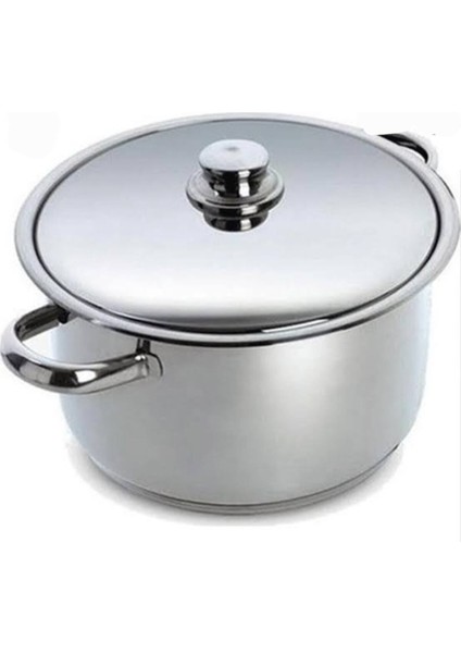 Yeşil 24 Mega Derin Tencere, Dayanıklı ve Şık Mutfak Gereci